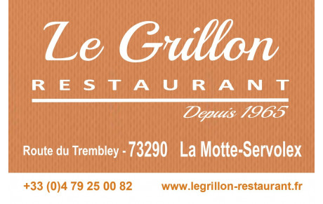 RESTAURANT LE GRILLON